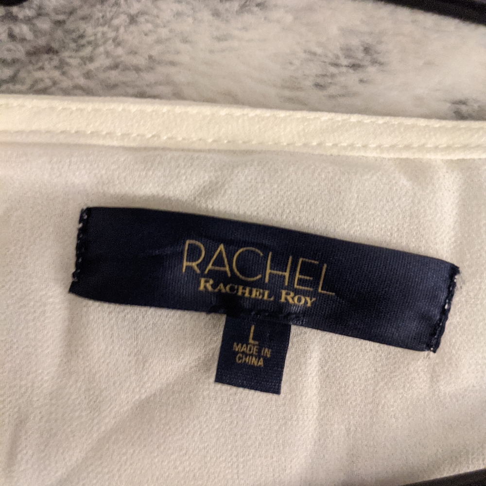 Thin lacey top by rachel roy